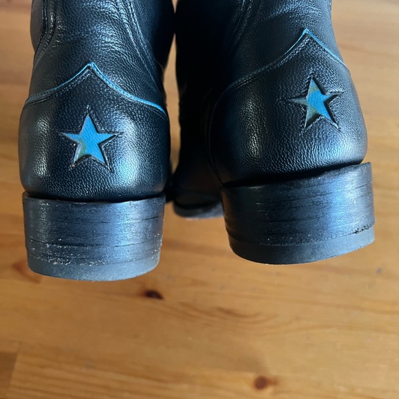 Vintage The Old Gringo black leather boots size 6 - Picture 5 of 10